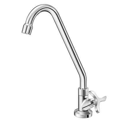 Torneira Cozinha Mesa Docol Pertutti Bica Alta Chrome