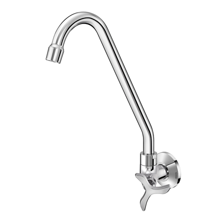 Torneira Cozinha Parede Docol Pertutti Bica Alta Chrome