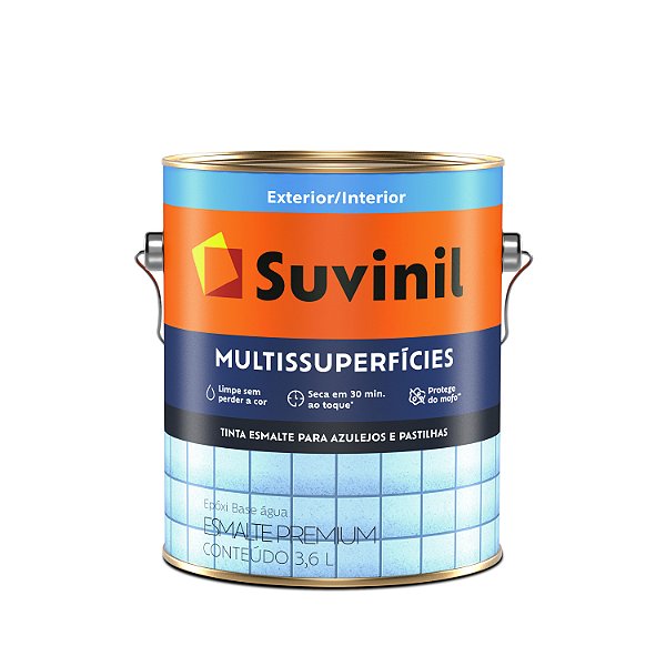 Tinta Esmalte Suvinil Multissuperfícies Acetinado 3,6/1L
