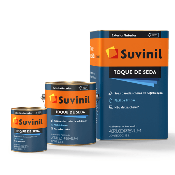 Tinta Suvinil Toque De Seda 18/3,6/1 LTs