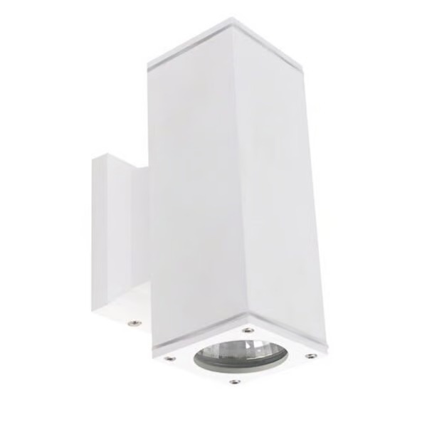 Arandela Blumenau Essen Quadrado Branco