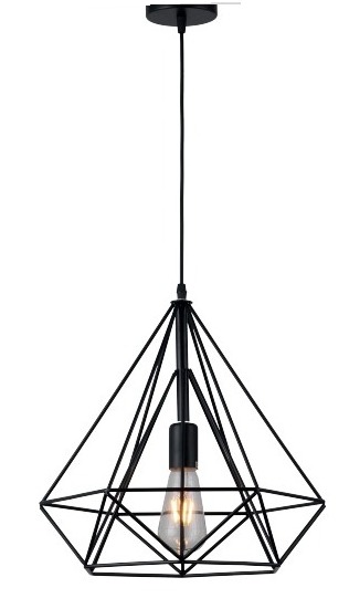 Pendente Aramado ADN+ Diamante Bk 1392