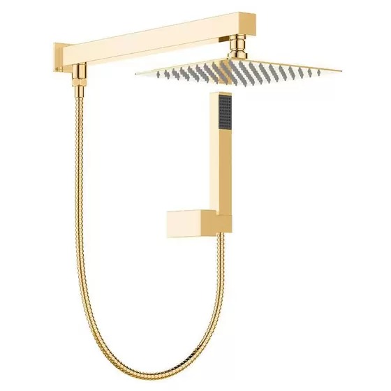 Chuveiro com Desviador Lexxa Gold 4107g