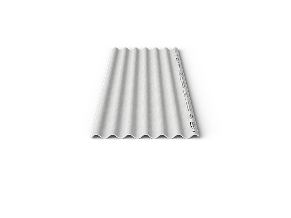 Telha de Fibrocimento Sem Amianto Brasilit 4mm x 0,50 x 2,44m