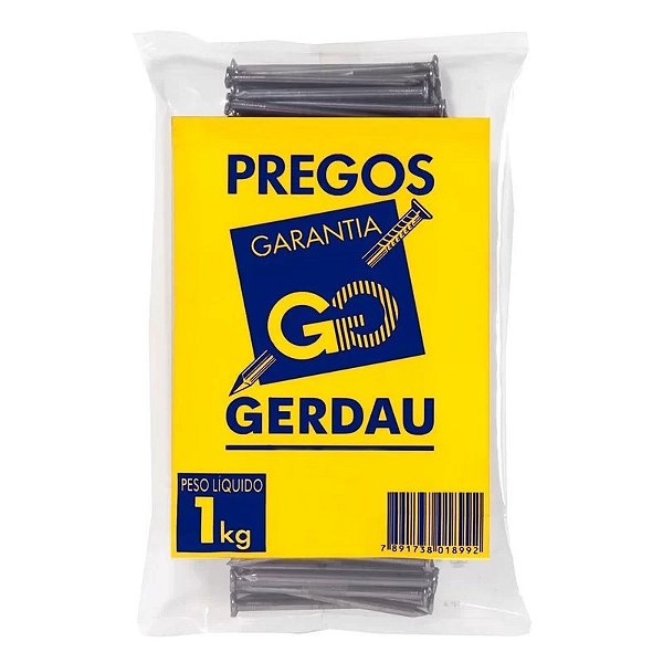 Prego Sem Cabeça 15x21 Gerdau Kg