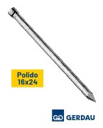 Prego Sem Cabeça 16x24 Gerdau Kg