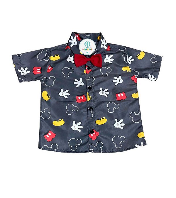 Camisa Temática Mickey Tam.PP (1 Ano)