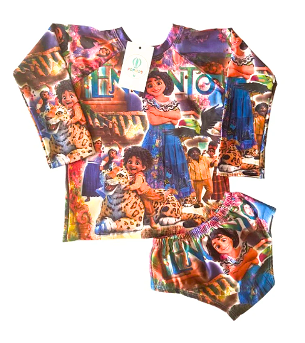 Conjunto Proteção Solar Encanto (1-3 anos)