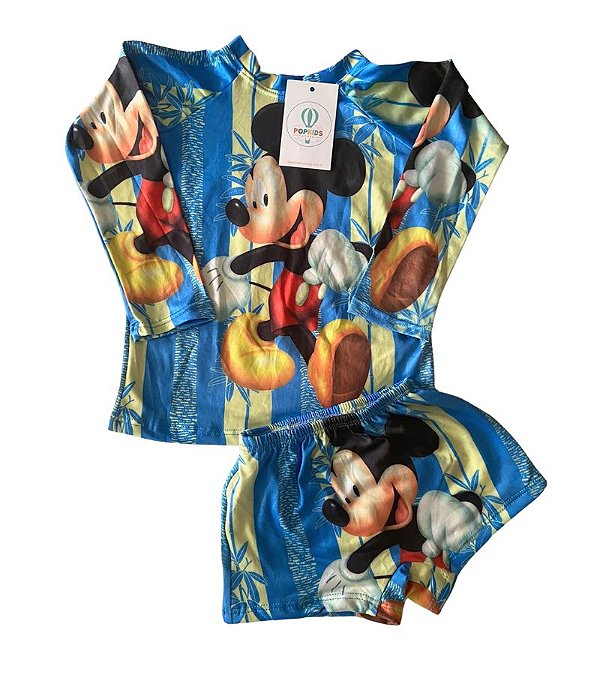 Conjunto Proteção Solar Mickey 1-3  anos