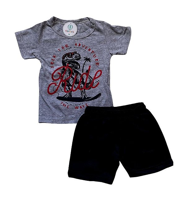 Conjunto Infantil Dino Surf Tam.1