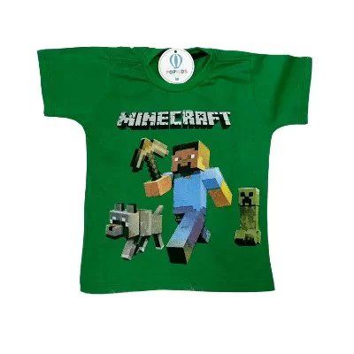 Camiseta Minecraft Tam.2