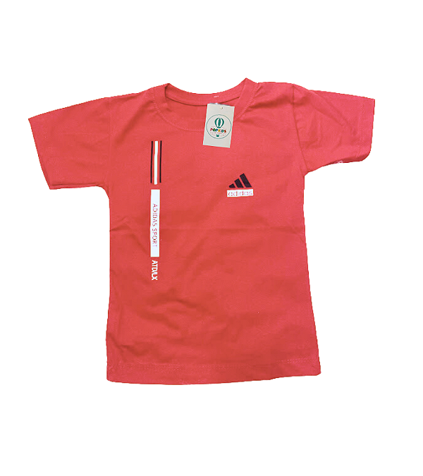 Camiseta Infantil Salmão Tam.6