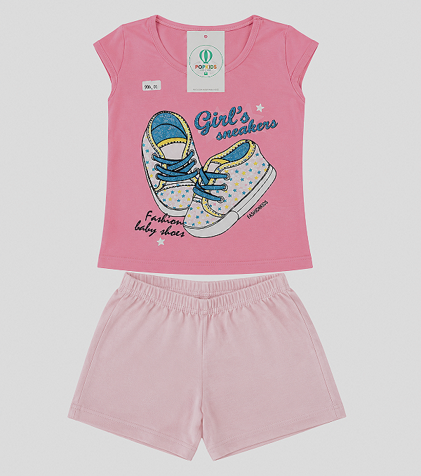 Conjunto Regata Tênis Girl Tam.1