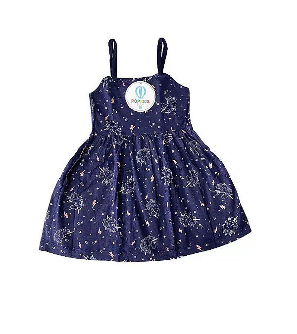 Vestido Infantil Ralakids Unicórnio Tam.4