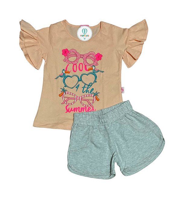 Conjunto Cool Summer For Girl Tam.6