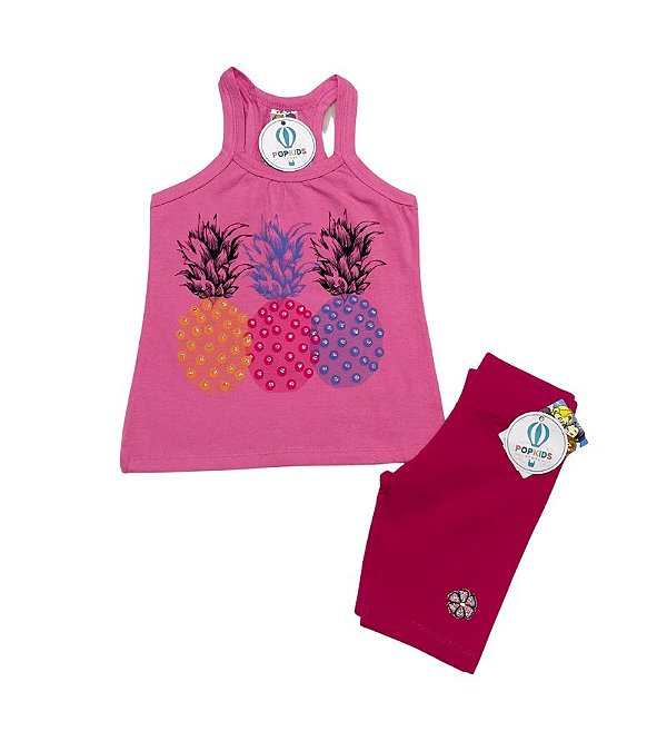 Conjunto Regata Abacaxi Malugui Tam.6 (veste 4)