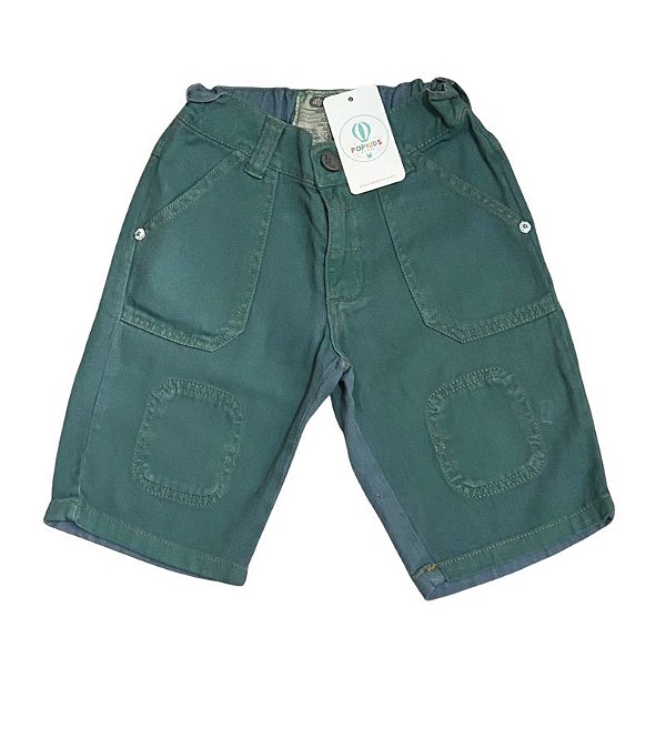 Bermuda Jeans Verde Tam.6
