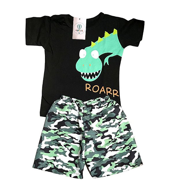 Conjunto Infantil Masculino Dino Tam.6