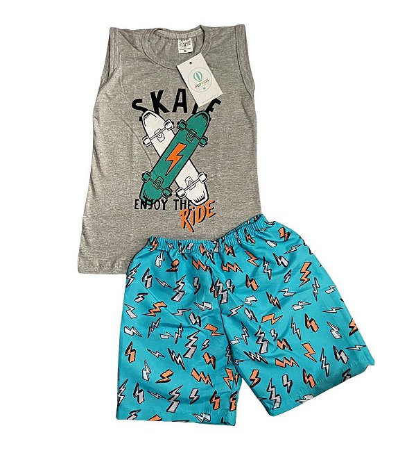 Conjunto Infantil Regata Skate Tam.6