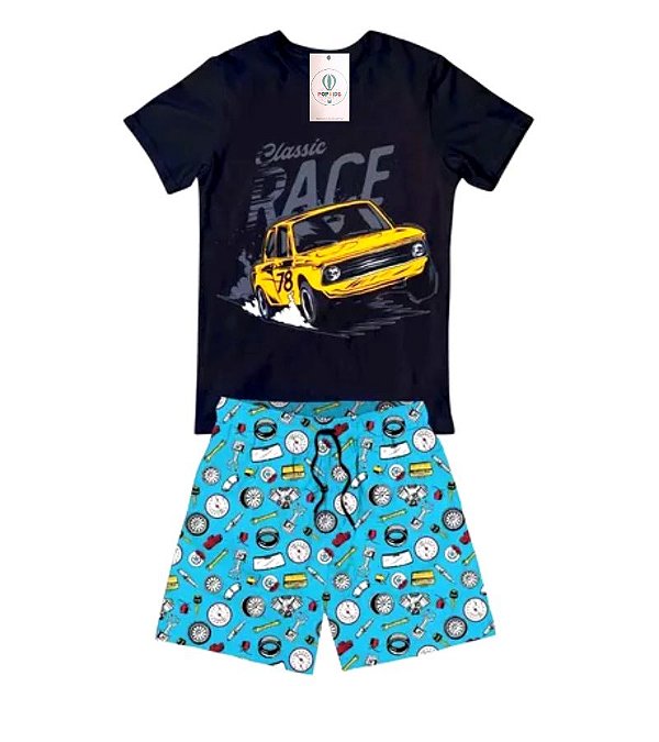 Conjunto Infantil Masculino Classic Race Tam.4