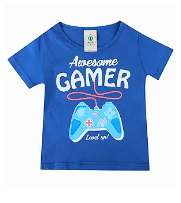 Camiseta Infantil Gamer Tam.2