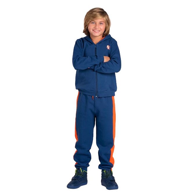 Conjunto Infantil Masculino Ziper PK Tam.8