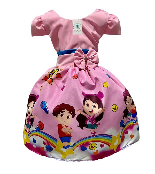 Vestido Temático JP Maria Clara A Tam.P (3 Anos)