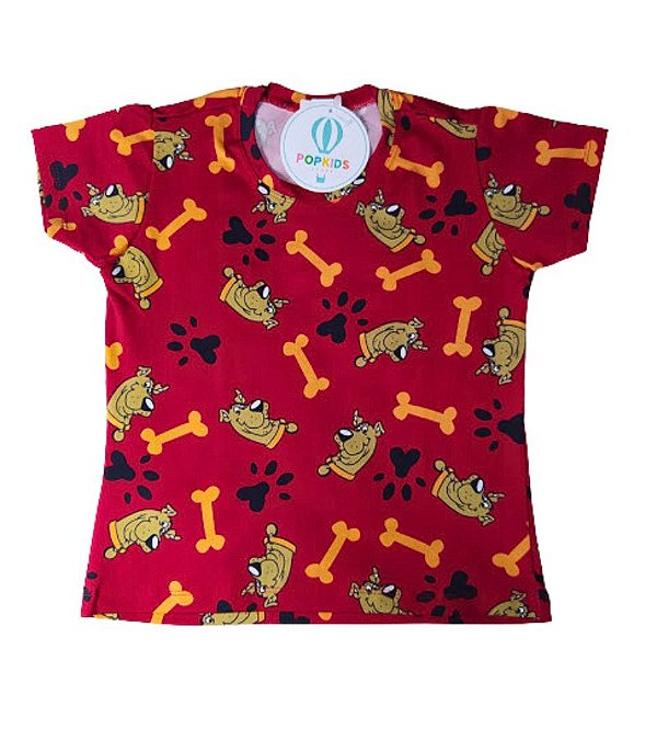 Camiseta Suplex Scooby Doo Tam.10