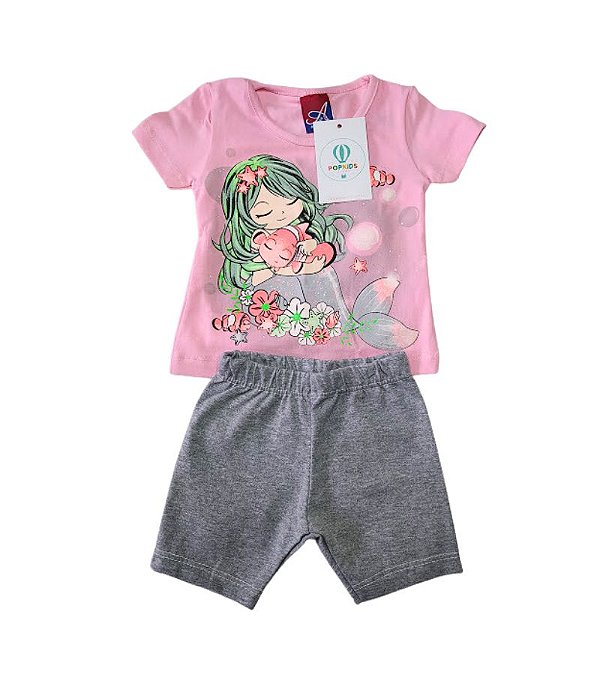 Conjunto Menina  Alemara Tam.P