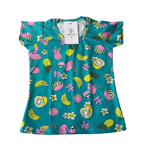 Camiseta Suplex Flamingos Tam.4