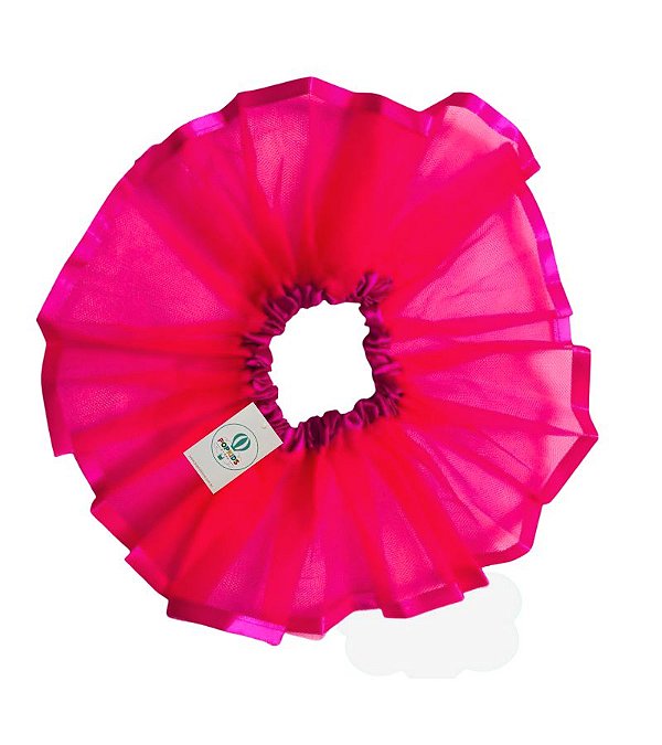 Saia de Tule Rosa Pink