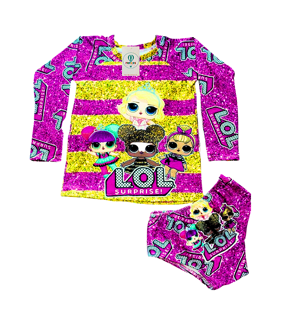 Conjunto Proteção Solar Lol G (8-10 Anos)