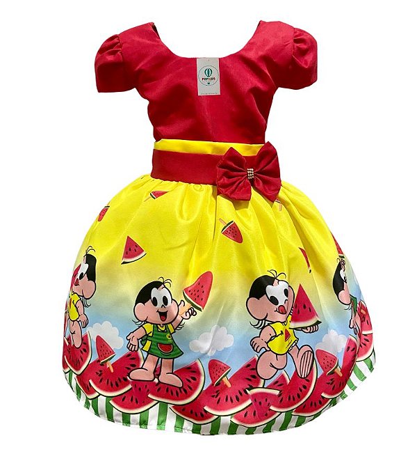 Vestido Temático Magali H Tam. P (2-3 Anos)