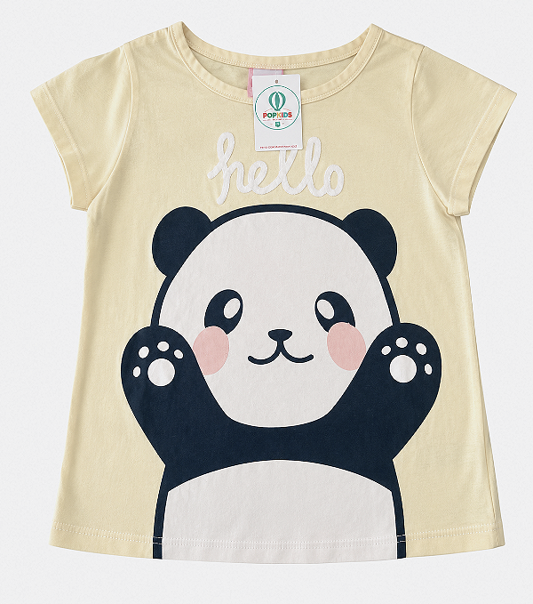 Camiseta T-Shirt Panda Tam.6