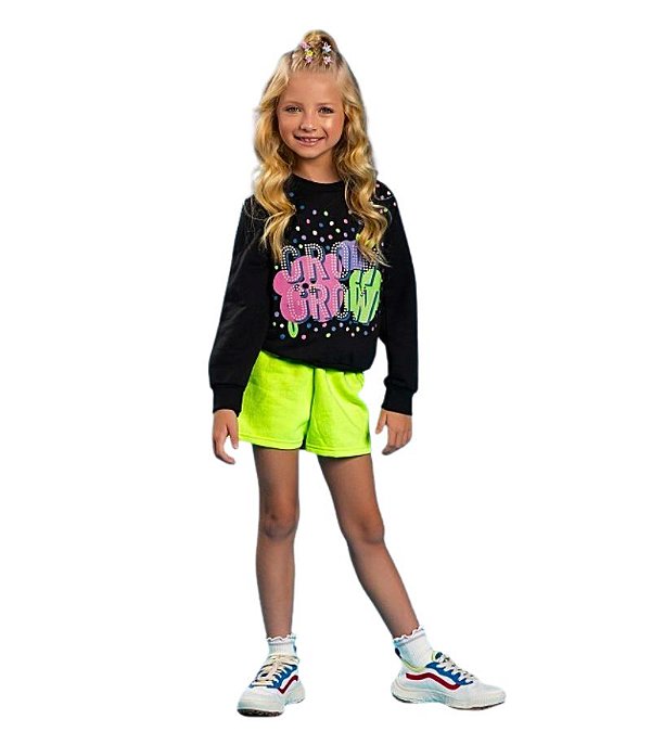 Conjunto Inverno Feminino Juvenil Grow Tam.12