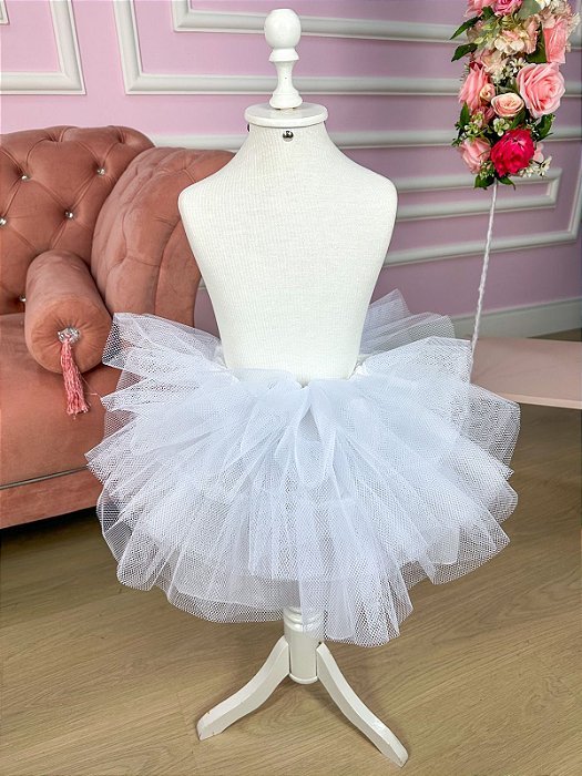 Saia de Armação Infantil Daminha Vestidos Festa Luxo
