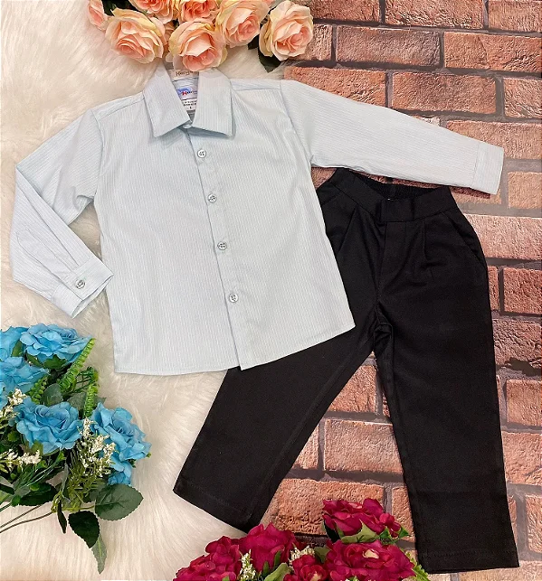Conjunto Social Encanto João Verde Claro