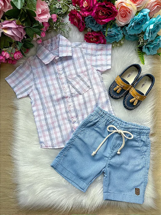 Conjunto Social Encanto Kids Xadrez