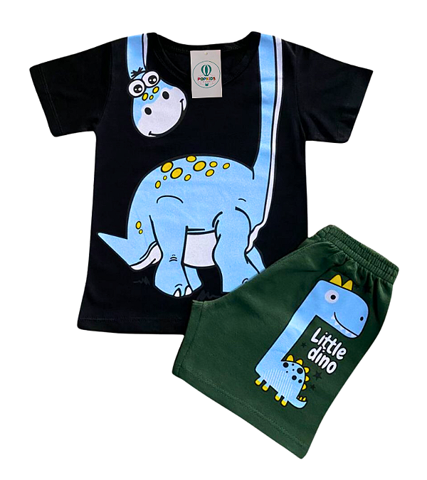 Conjunto Infantil Masculino Little Dino Tam.2