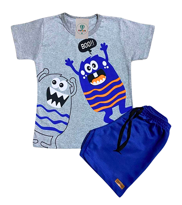Conjunto Infantil Masculino Little Dino Tam.2