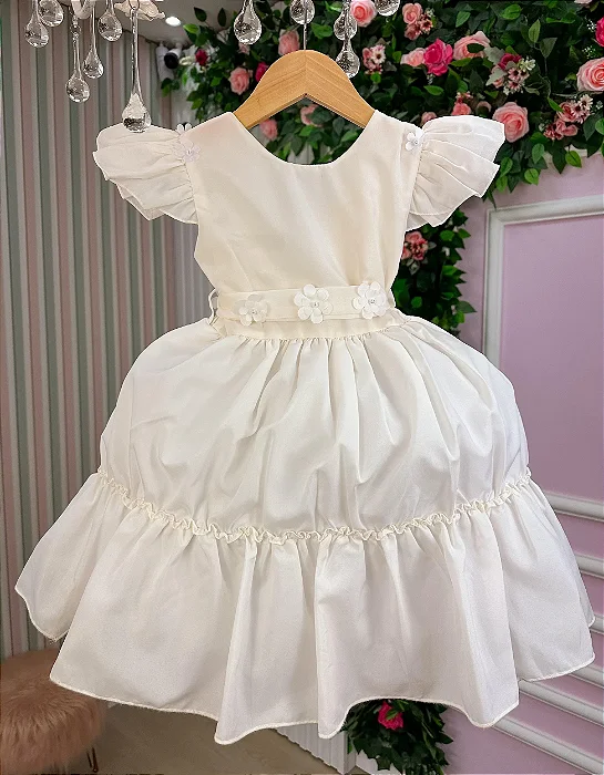 Vestido Encanto Florzinha Julia Off