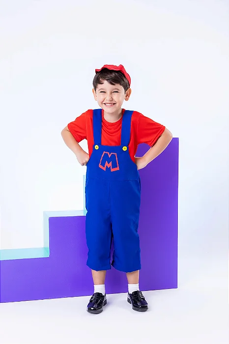 Fantasia Infantil Super Mario Bros