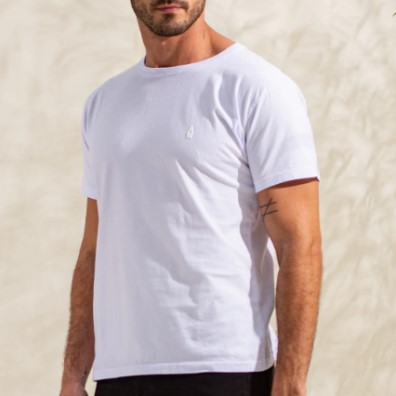 CAMISETA BÁSICA ANKOR BRANCA