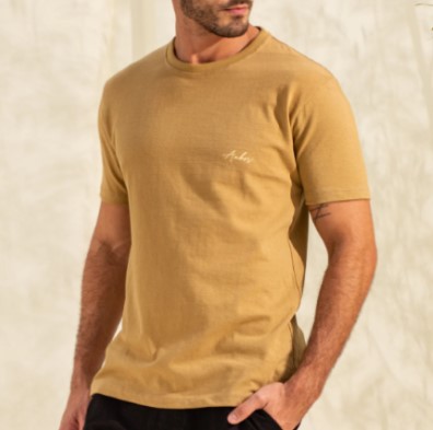 CAMISETA STRONG ANKOR CAQUI