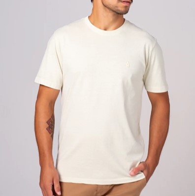 CAMISETA BÁSICA ANKOR OFF WHITE