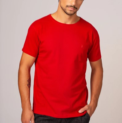 CAMISETA BÁSICA ANKOR VERMELHO