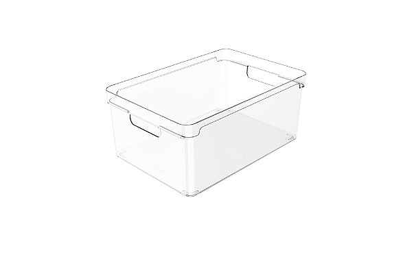 Organizador Clear sem Tampa 30x20x13 cm