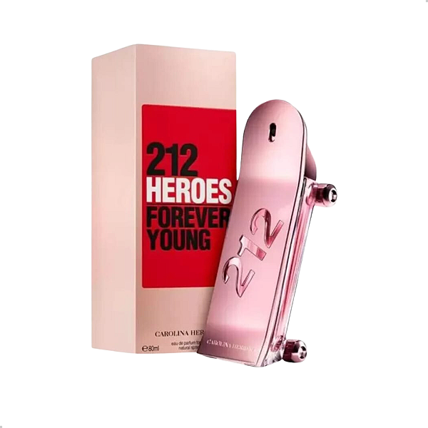 Perfume 212 Heroes Forever Young 80mL - Carolina Herrera