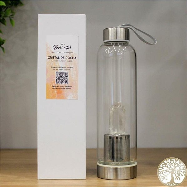 Garrafa com Ponteira de Cristal