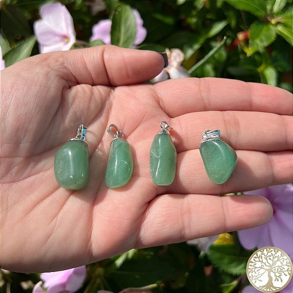 Pingente de Quartzo Verde